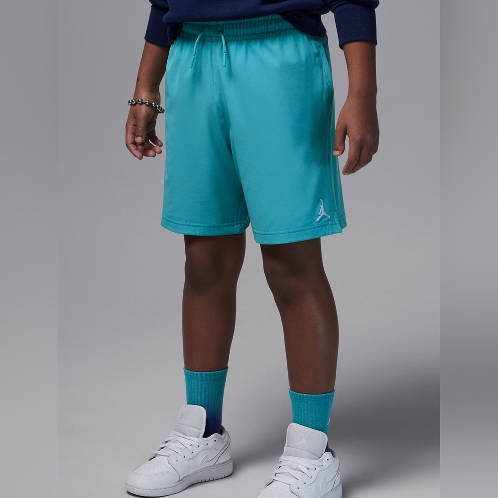 NWT [Jordan] Jumpman Play Shorts Washed Teal Big Kids Multiple Sizes S M L XL - Picture 2 of 13